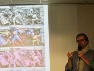 Le travail de Sébastien Ledoux traite des mémoires plurielles contre une mémoire d’Etat. Photo Steven Miredin